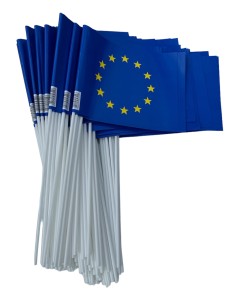 Flagietka papierowa Unii Europejskiej