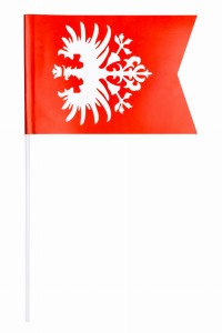 Chorągiewka papierowa Powstania Wielkopolskiego  20x15